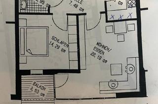Wohnung kaufen in 77815 Bühl, Bühl - Barrierefreie 2-Zimmer Erdgeschosswohnung mit ca. 55,84 m²