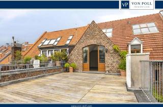 Wohnung kaufen in 50674 Altstadt-Süd, Helle Maisonette mit großer Dachterrasse im Belgischen Viertel