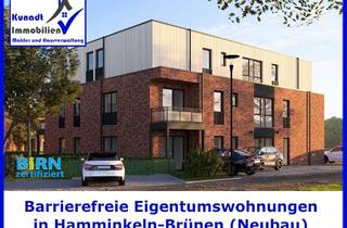 Wohnung kaufen in Mattenkamp 1a, 46499 Hamminkeln, Barrierefreie Eigentumswohnung QNG-zertifiziert