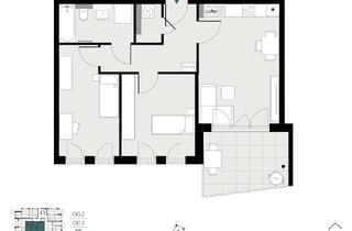 Wohnung kaufen in Medizinalratsklinge 44, 74592 Kirchberg, Modern. Hochwertig. 3 Zimmer | EH 40 mit QNG | 5% SONDER- + 5% degr. Abschreibung