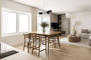 Wohnung kaufen in 86480 Aletshausen, Neubau: 3-Zimmer-Wohnung mit Süd-Balkon