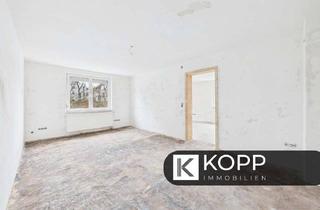 Wohnung kaufen in 72764 Reutlingen, 2-Zimmer-Hochpattere-Wohnung zum Selbstgestalten mit Keller & Garage in Reutlingen