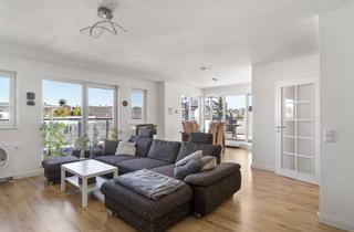 Penthouse kaufen in 60528 Niederrad, Exklusives Penthouse mit Skylineblick – Aufzug direkt in die Wohnung