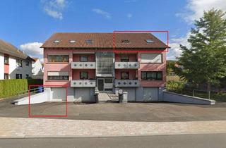 Wohnung mieten in Bahnhofstraße 14, 97999 Igersheim, Sanierte 3-Zimmer-Dachgeschosswohnung in Igersheim inkl. Garage + Stellfläche