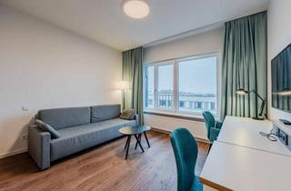 Wohnung mieten in Lehrter Straße 24 B, 10557 Tiergarten, AUF UNBESTIMMTE ZEIT: Hochwertiges Studio-Apart mit Concierge im 7. OG am Hauptbahnhof