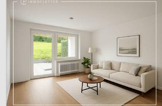 Wohnung mieten in 70599 Plieningen, Kernsanierte 2-Zimmer-Wohnung mit Loggia, Terrasse, Einbauküche & Garten