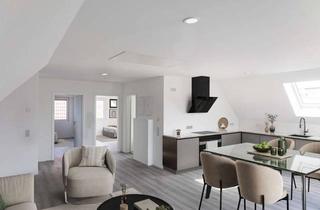 Wohnung mieten in 71126 Gäufelden, Ganz oben wohnen – kernsanierte 3-Zimmer-Wohnung mit Stil, Licht und Ruhe unterm Dach