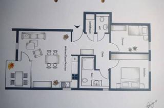 Wohnung mieten in 72810 Gomaringen, Erstbezug: Moderne 3-Zimmer-Wohnung mit Balkon in Gomaringen