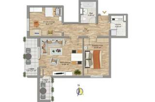 Wohnung mieten in Von-Stauffenberg-Straße 20, 82008 Unterhaching, 1-Zimmer in 3er WG Apartment in Unterhaching