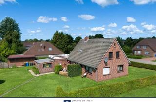 Haus kaufen in 26624 Südbrookmerland, Saniertes Zweifamilienhaus in Moordorf – Attraktive Kapitalanlage - Provisionsfrei