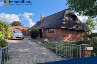 Haus kaufen in 25853 Drelsdorf, Charmantes Reetdachhaus sucht neue Bewohner für ein liebevolles Zuhause