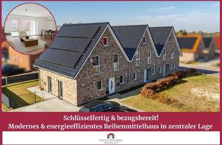 Haus kaufen in 26802 Moormerland, Modernes & energieeffizientes Reihenmittelhaus in zentraler Lage – schlüsselfertig & bezugsbereit!