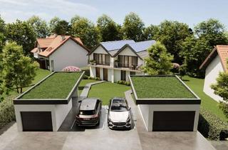 Doppelhaushälfte kaufen in 71229 Leonberg, Schlüsselfertige Doppelhaushälfte mit Ausblick und Garage am alten Golfplatz - Haus WEST