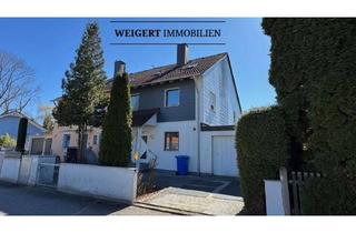 Doppelhaushälfte kaufen in 82223 Eichenau, WEIGERT: Modernisierte Doppelhaushälfte mit Charme, Südgarten, Terrasse, Balkon & Garage in Eichenau