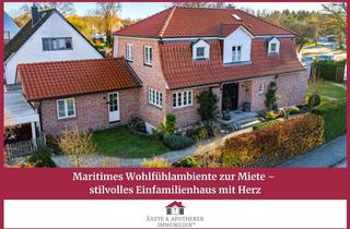 Haus mieten in 23669 Timmendorfer Strand, Maritimes Wohlfühlambiente zur Miete – stilvolles Einfamilienhaus mit Herz