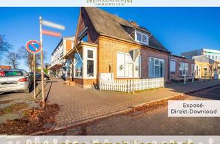 Anlageobjekt in 23738 Lensahn, Eckgebäude mit zwei Läden und zwei Wohnungen im Zentrum von Lensahn (JNKM 21.253 € Faktor 12,5)