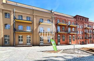 Gewerbeimmobilie mieten in Fabrikstraße 17, 04435 Schkeuditz, ERSTBEZUG sanierte Papierfabrik | Gewerbeeinheit im EG mit großen Fenstern, 2 Bädern, Stellpl. usw.