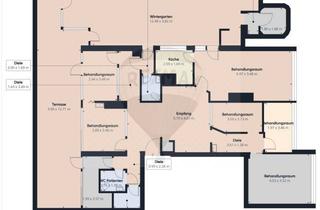 Gewerbeimmobilie kaufen in 66763 Dillingen, Dillingen-Mitte: Große Praxis mit 6 Behandlungsräumen, behindertengerecht im 4. OG, Parken am Haus