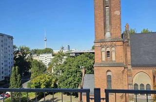 Penthouse kaufen in Prenzlauer Berg, 10407 Prenzlauer Berg, Penthouse-Maisonette der Extraklasse mit Sonnenterrasse & Fernsehturm-Panorama – 0172-3261193