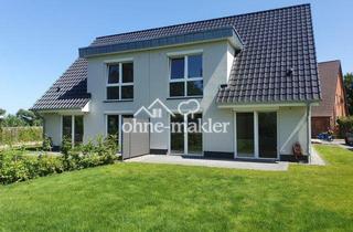 Haus mieten in 21516 Woltersdorf, moderne DDH Doppelhaushälfte im Grünen ab 01.03.2026