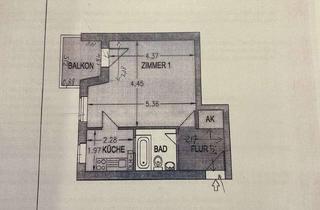 Wohnung kaufen in Richterstraße 11, 12105 Mariendorf, Charmante 1-Zimmer Wohnung (3. OG) in Berlin-Mariendorf (mieterfrei) - ohne Maklercourtage