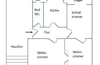 Wohnung mieten in Virchowstr. 62, 45886 Ückendorf, Helle 3,5-Zimmer Wohnung mit Balkon in Gelsenkirchen-Ückendorf