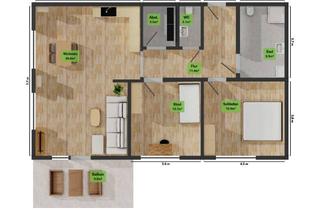 Wohnung mieten in Graf-Mangold-Straße 15/2, 88605 Meßkirch, Erstbezug Wohnung mit Aussicht