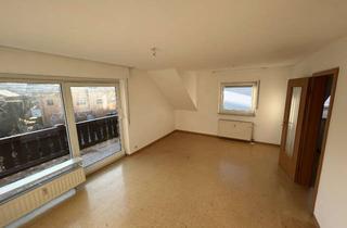 Wohnung mieten in 76307 Karlsbad, Helle 2-Zimmer-Dachgeschosswohnung mit Balkon & Tiefgaragenstellplatz in Karlsbad