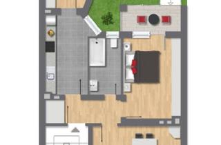 Wohnung mieten in 45145 Frohnhausen, 3 Zimmer Wohnung mit Balkon