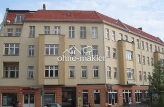 Büro zu mieten in Prenzlauer Berg, 13086 Berlin, Provisionsfrei: Verkehrsgünstig gelegenes Büro mit 4 Zimmern, Bad und Balkon am Nordrand Prenzl Berg