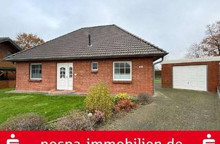 Haus kaufen in 25884 Viöl, Gepflegter Bungalow mit massiver Garage und Terrasse im Zentralort Viöl