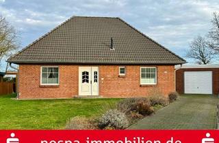 Haus kaufen in 25884 Viöl, Gepflegter Bungalow mit massiver Garage und Terrasse im Zentralort Viöl