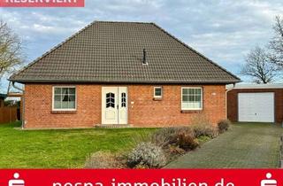 Haus kaufen in 25884 Viöl, Reserviert: Gepflegter Bungalow mit massiver Garage und Terrasse im Zentralort Viöl