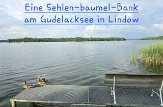 Haus kaufen in Im Wiesengrund, 16835 Lindow (Mark), SELTENE TOP-GELEGENHEIT: massives Ferienhaus mit Steg am See in Lindow-Gühlen sofort nutzbar *****