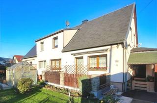 Doppelhaushälfte kaufen in 07985 Elsterberg, Gepflegte Doppelhaushälfte in ruhiger, grüner Lage mit Garten und Garage