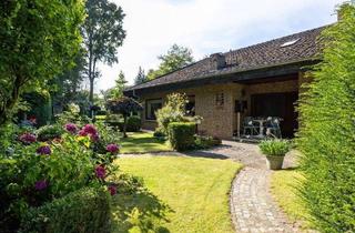 Einfamilienhaus kaufen in 27777 Ganderkesee, Ganderkesee - *** MASSIV BUNGALOW mit WALMDACH auf RIESEN GRUNDSTÜCK mit kleinem WALDSTÜCK ***