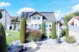 Einfamilienhaus kaufen in 89182 Bernstadt, Bernstadt - Energieeffizientes Einfamilienhaus (12 kWhm²) mit beheiztem Pool auf 1.093 m² Grundstück