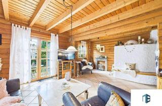 Einfamilienhaus kaufen in 55291 Saulheim, Saulheim - Familienfreundliches Holzhaus aus finnischem Qualitätsvollholz - großer Garten, Sauna & Kamin