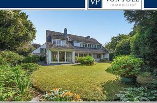 Einfamilienhaus kaufen in 40474 Düsseldorf, Düsseldorf - Charmantes Landhaus in Rheinnähe: Helle und große Räume, Traumgarten