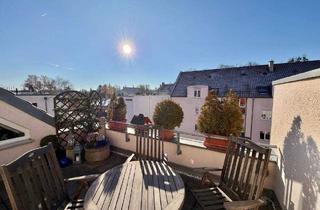 Wohnung kaufen in Oskar-Kokoschka-Straße 13, 01219 Dresden, Dresden - Frei werdende 3-Zimmer-Dachgeschosswohnung mit Südterrasse unweit des Großen Gartens