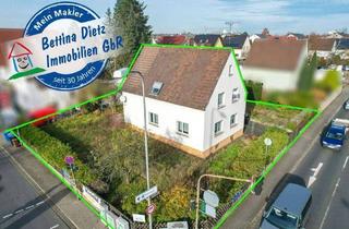 Haus kaufen in 63500 Seligenstadt, Seligenstadt - Gut geschnittenes 2-Familienhaus mit Garage, Carport, Garten und Keller!