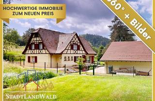 Einfamilienhaus kaufen in 66996 Ludwigswinkel, Ludwigswinkel - Exklusiver Immobilientraum im Elsass - romantisches Fachwerkhaus am Waldrand