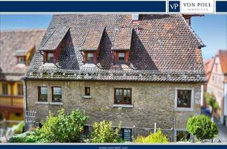 Haus kaufen in 91541 Rothenburg, Rothenburg ob der Tauber - Betriebsurlaub bis 06.01.26. Ab 07.01.26 sind wir wie gewohnt für Sie da! - Zentral gelegen mit Potenzial: Zwei Wohneinheiten plus Gewerbeeinheit - id