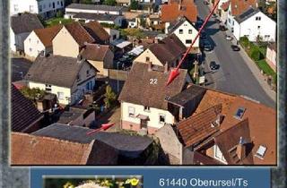 Bauernhaus kaufen in Homburger Straße 22, 61348 Bad Homburg, Bad Homburg vor der Höhe - Bad Homburg- Ober-Erlenbach: Ehemaliges Bauernhaus mit großer Scheune. Mitten im Ortskern.