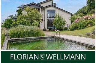 Haus kaufen in 32312 Lübbecke, Lübbecke - Lübbecke - Nettelstedt | Architektonisches Wohnjuwel in Traumlage mit großem Nebengebäude und Fernblick