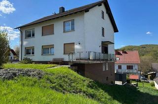 Haus kaufen in 37284 Waldkappel, Waldkappel - Massives großzügiges Zweifamilienwohnhaus mit freier Wohnung zur Eigennutzung im Obergeschoss und zusätzlich AppartementEinliegerwohnung im UG, seh