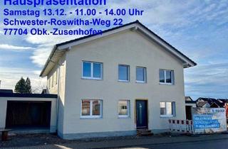 Haus kaufen in 77704 Oberkirch, Oberkirch - Neubau in Oberkirch-Zusenhofen: Neubau 2-Familienwohnhaus mit zwei Garage u. Geräteraum Besuchen Sie unseren Tag de...