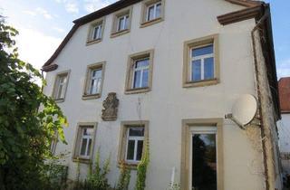 Wohnung kaufen in 74585 Rot am See, Rot am See - Wohnen wie die Könige - Teilsanierte 4-Zimmer Wohnung mit Gartenanteil zu verkaufen in Rot am See