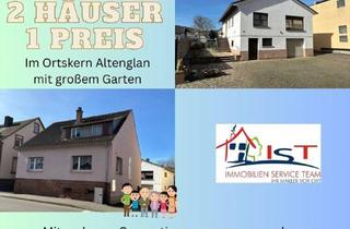 Haus kaufen in 66885 Altenglan, Altenglan - 2 Häuser mit großem Grundstück mitten in Altenglan