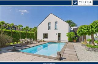 Haus kaufen in 50259 Pulheim, Pulheim - Exklusives Architektenhaus mit Pool in Bestlage von Pulheim-Brauweiler